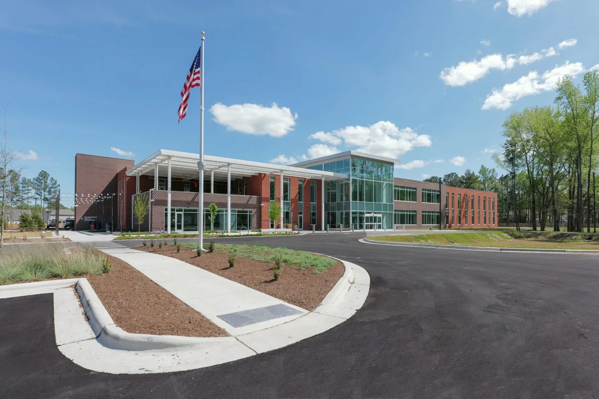 Pender County Health & Human Services facility exterior