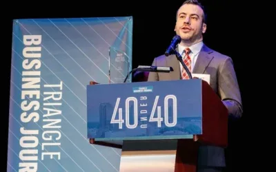 Congratulations to R.J. Smith for the TBJ 40-Under-40 Award!