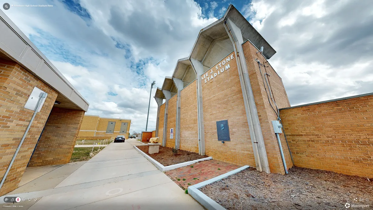 Matterport 360&deg; capture of existing site conditions