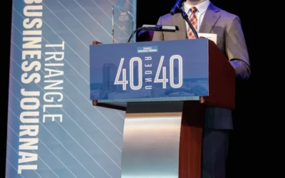 Congratulations to R.J. Smith for the TBJ 40-Under-40 Award!