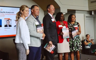 CEO, Brian Densiar, Moderates the Innovation Panel Discussion at the Invest: Raleigh-Durham Launch Conference