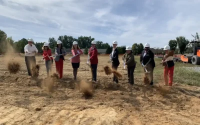 Breaking Ground on Fuquay-Varina Fire Station #4.