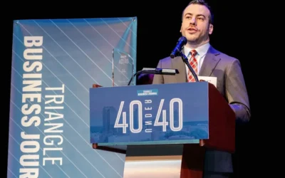Congratulations to R.J. Smith for the TBJ 40-Under-40 Award!